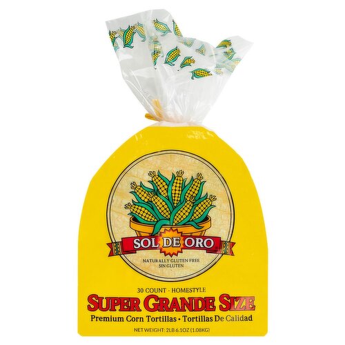 Sol De Oro Corn Tortilla 30 ct